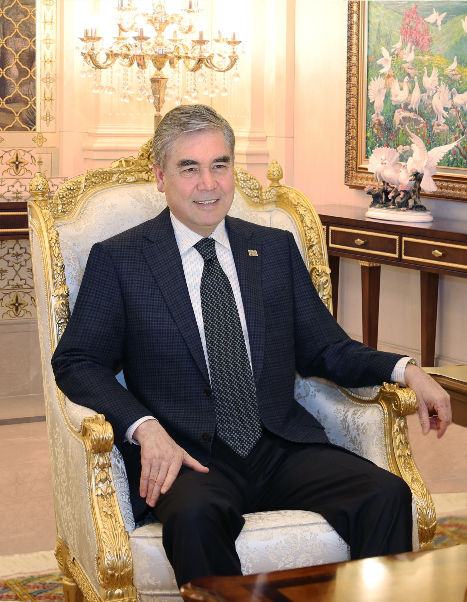 The National Leader of the Turkmen People, Chairman of the Halk Maslahaty met with the Executive Director of the Turkmenistan-USA Business Council